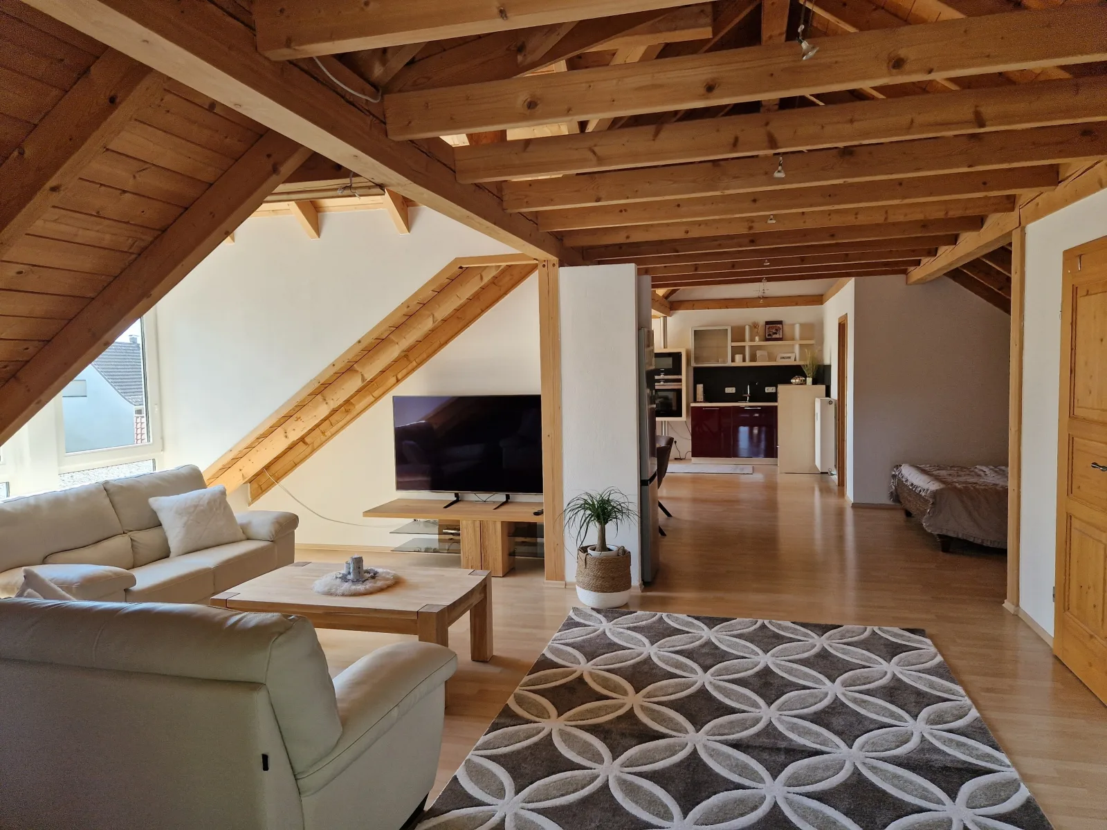 ..über den Dächern von Forstlahm - Kulmbach, Wohnung im Chalet-Stil