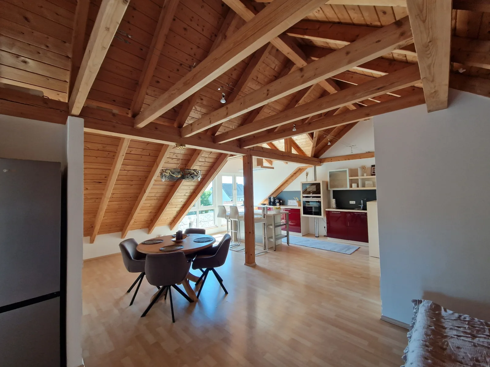 ..über den Dächern von Forstlahm - Kulmbach, Wohnung im Chalet-Stil