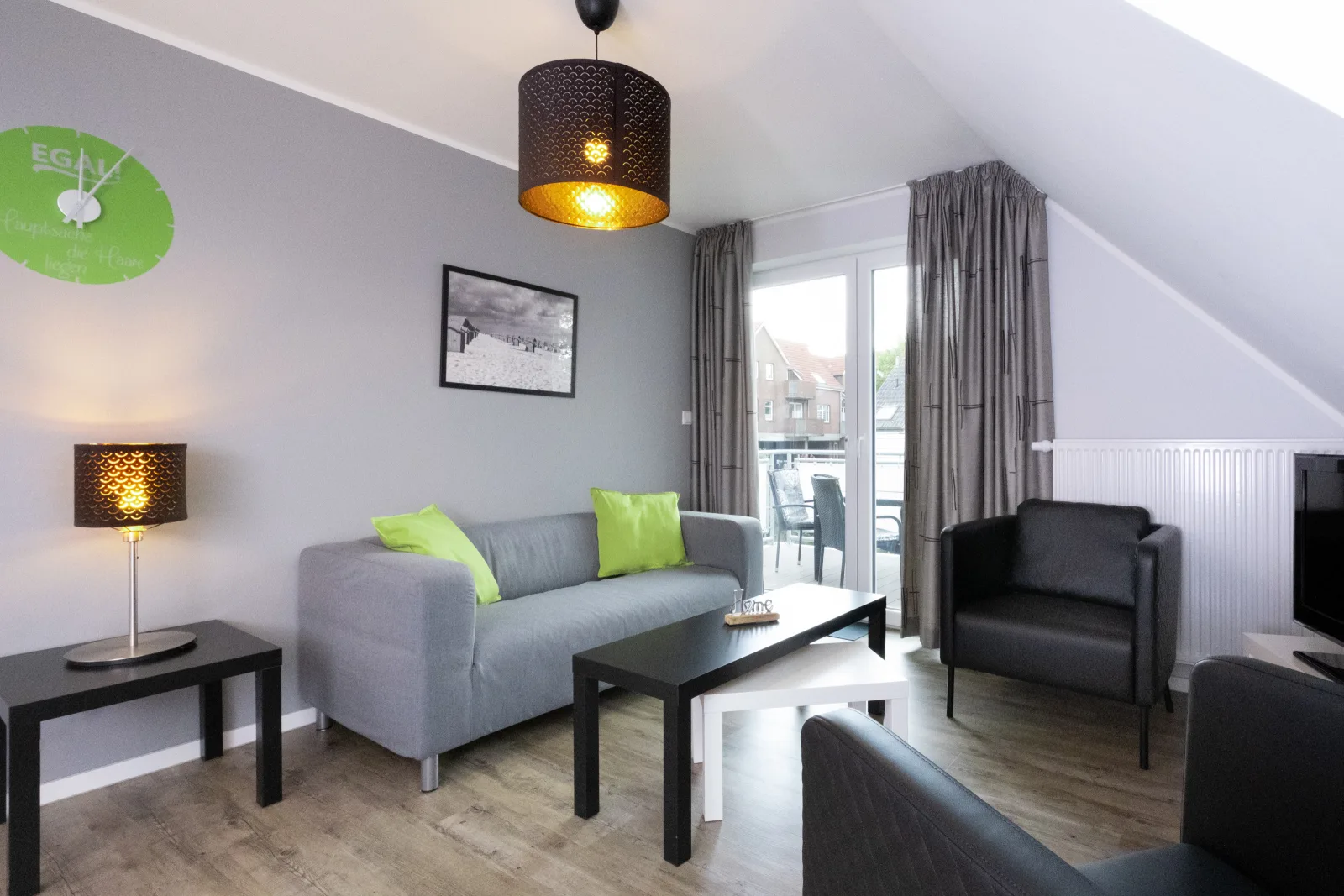 *Neu* FeWo No. 4 Friesenhuus Carolinensiel mit großem Balkon und Fahrradgarage in top Lage