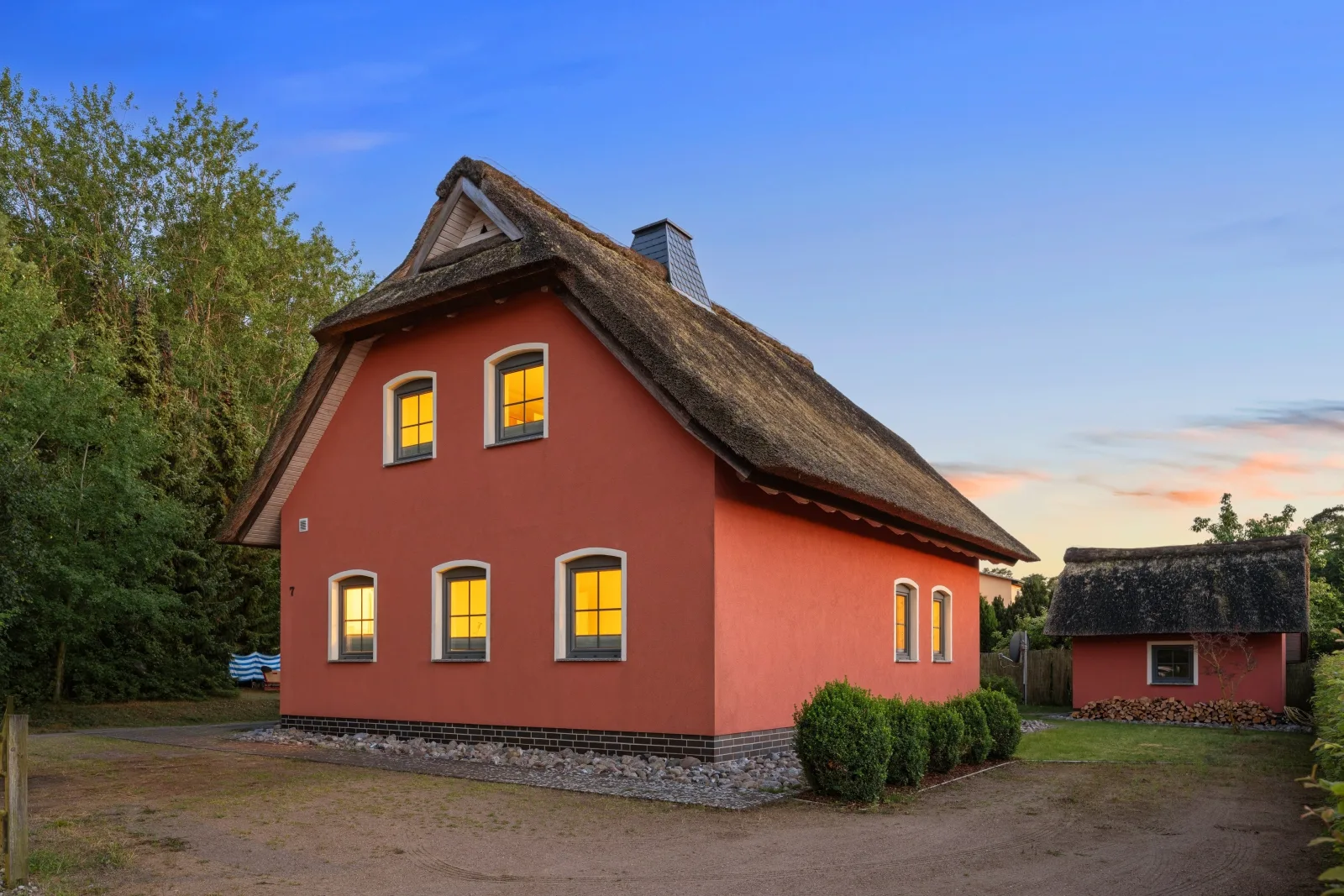 Reetdachhaus Seeblick