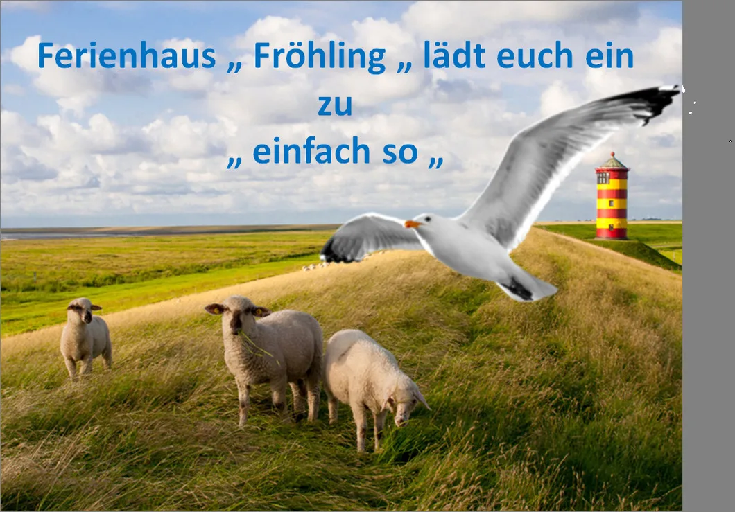 Grosse Familienwohnung mit 2 Schlafzimmer/ 4 Pers. an der Nordsee