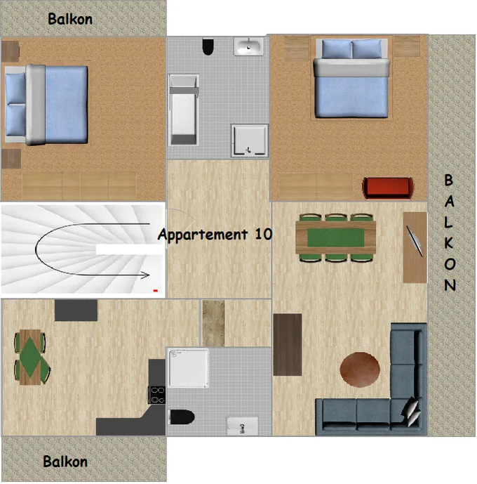 Appartement Valentin App Typ D