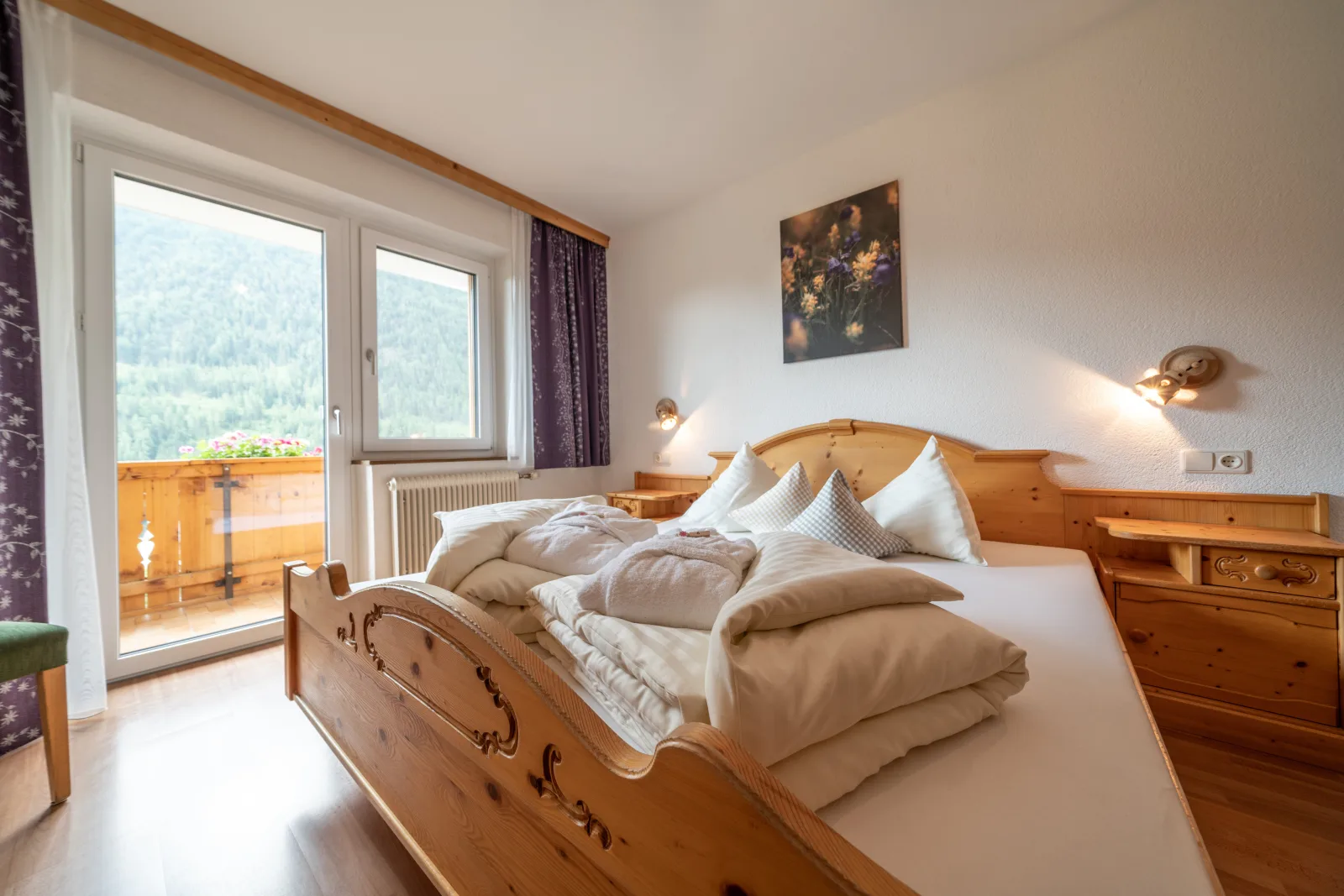 Replers Fewo mit 2 Schlafzimmern und Südbalkon
