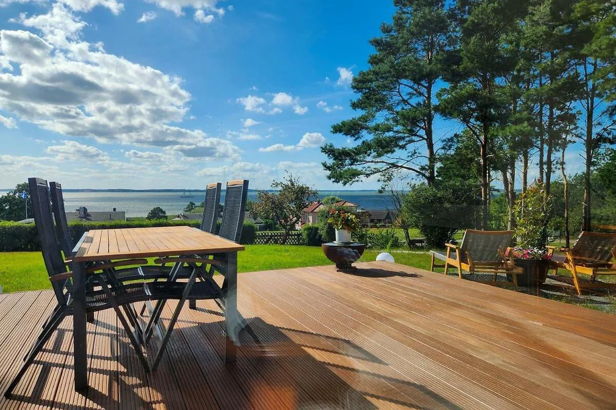 Ferienhaus Sealodge mit Seeblick, Sauna, Kamin an der Ostseeküste