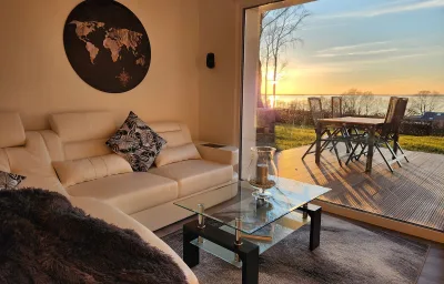 Ferienhaus Sealodge mit Seeblick, Sauna, Kamin an der Ostseeküste