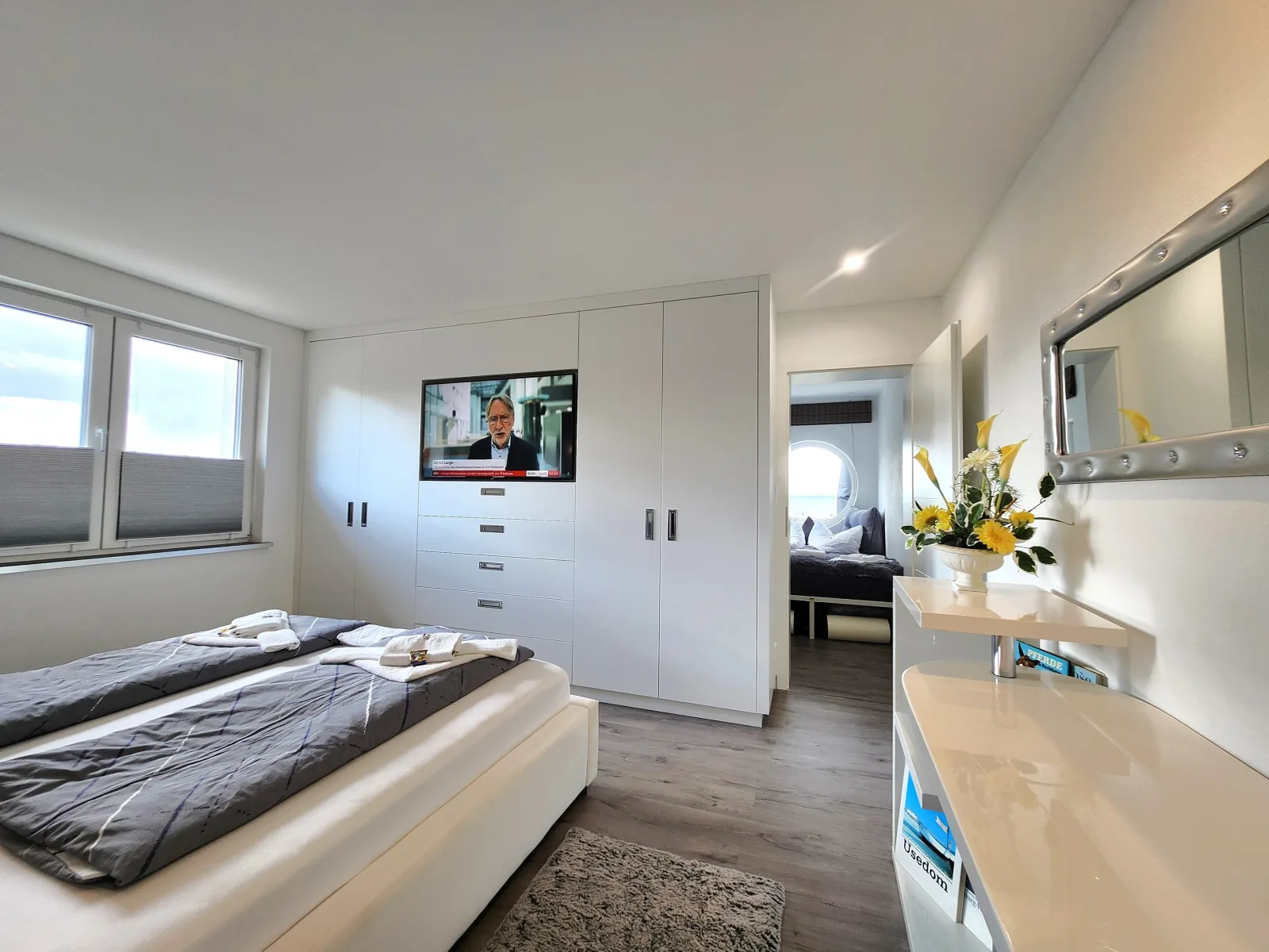 Ferienhaus Sealodge mit Seeblick, Sauna, Kamin an der Ostseeküste