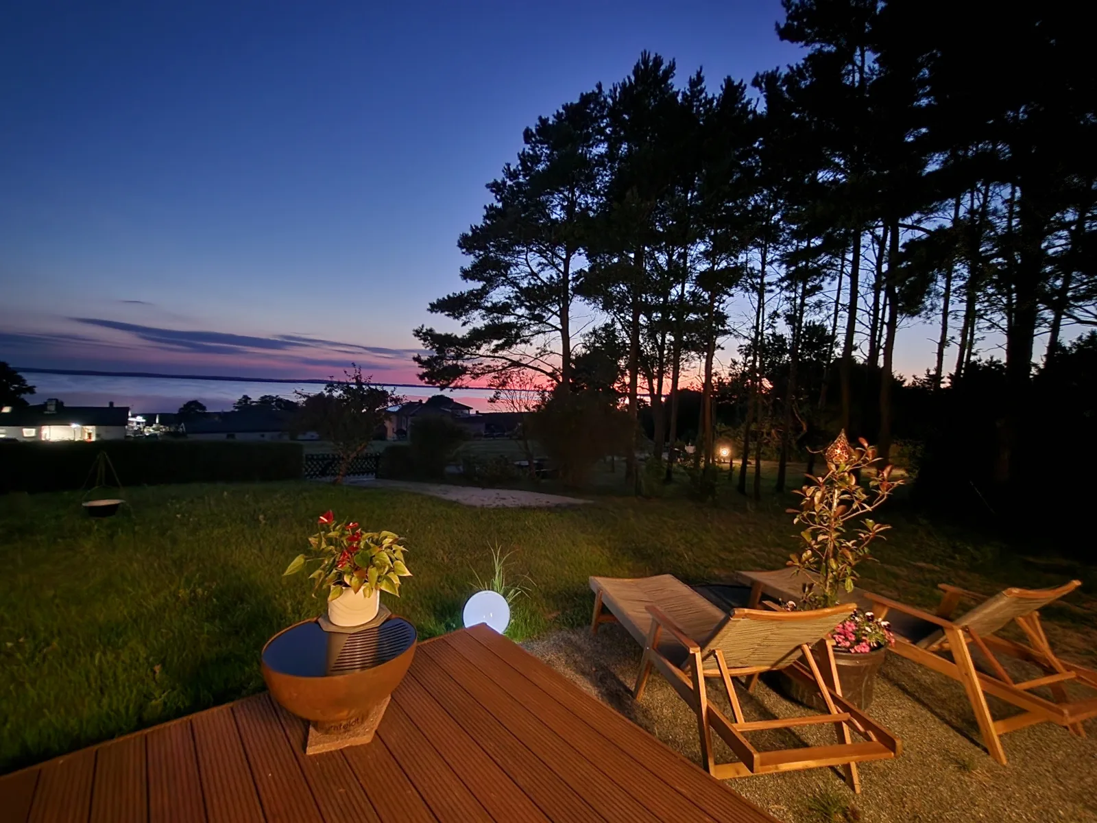 Ferienhaus Sealodge mit Seeblick, Sauna, Kamin an der Ostseeküste