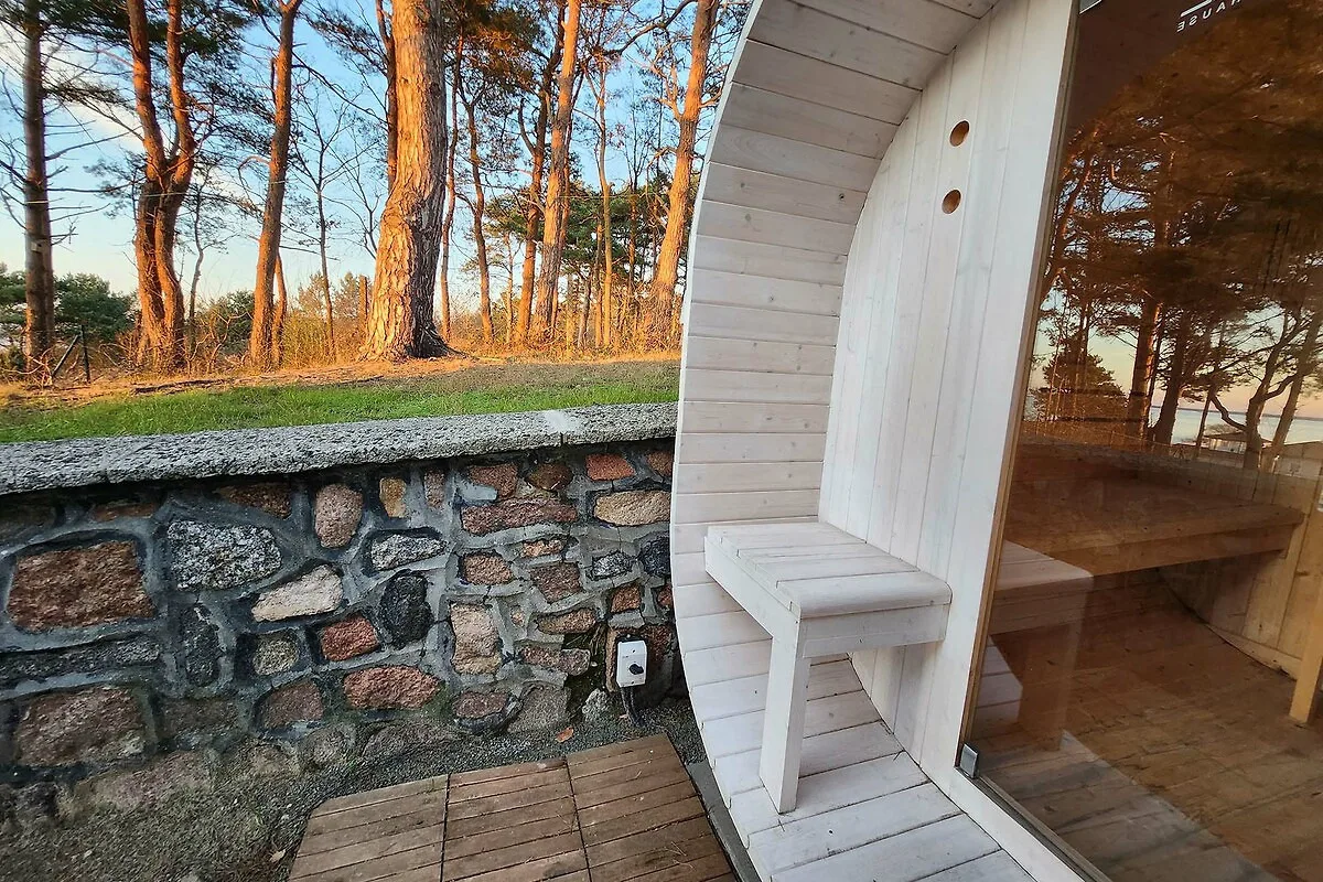 Ferienhaus Sealodge mit Seeblick, Sauna, Kamin an der Ostseeküste