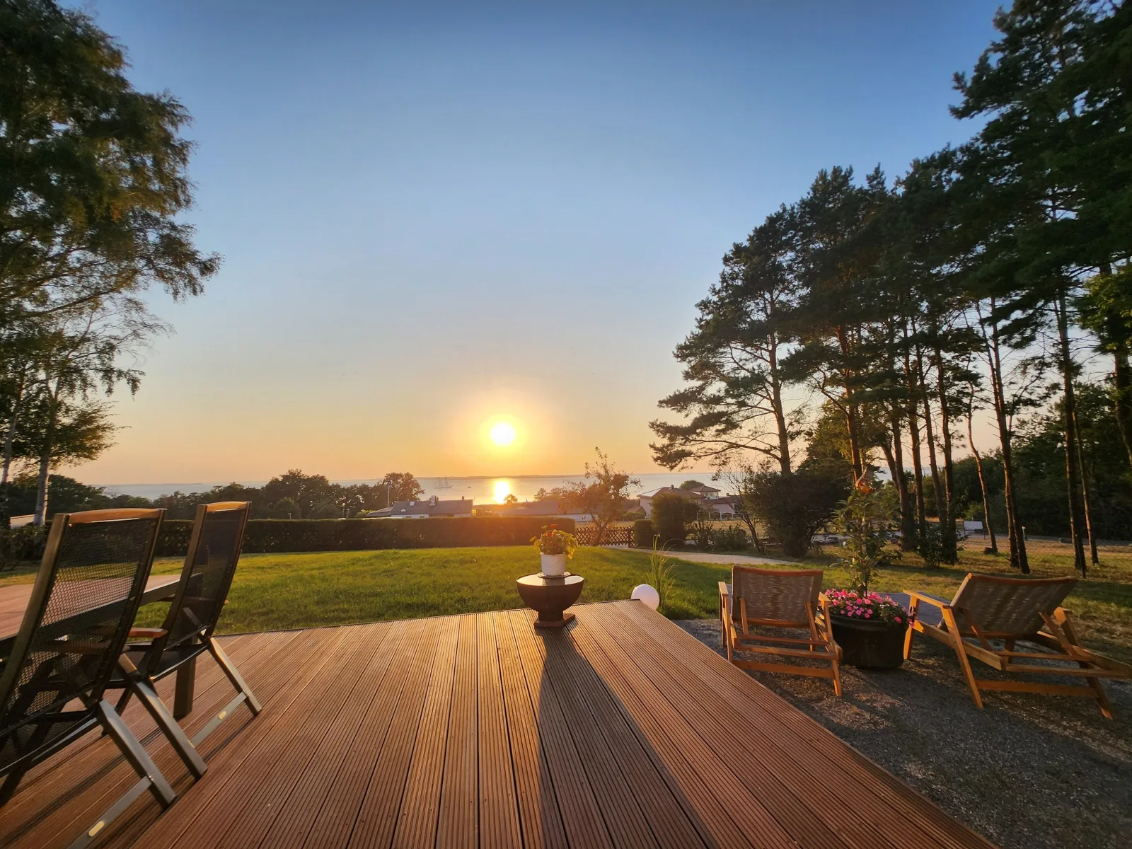 Ferienhaus Sealodge mit Seeblick, Sauna, Kamin an der Ostseeküste