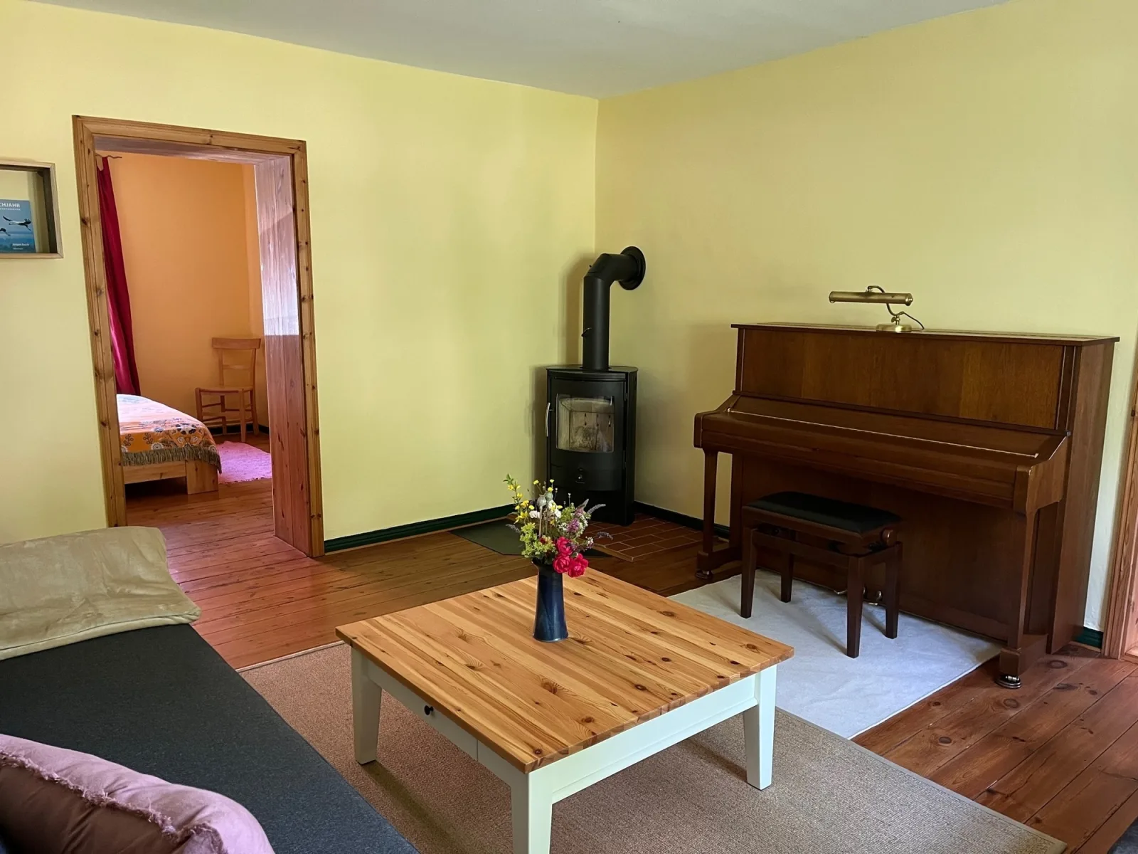 Ferienwohnung mit Klavier an der Ostsee