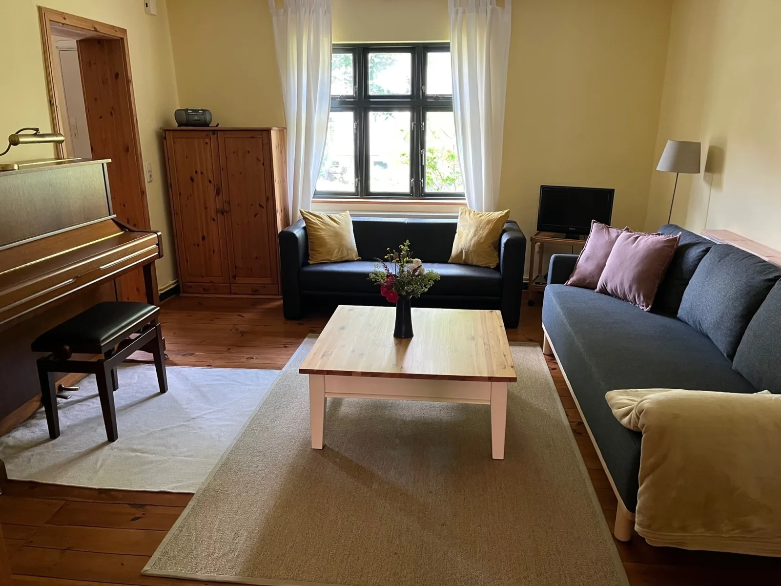 Ferienwohnung mit Klavier an der Ostsee