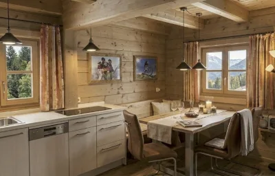 Das Bergidyll im Obergeschoß