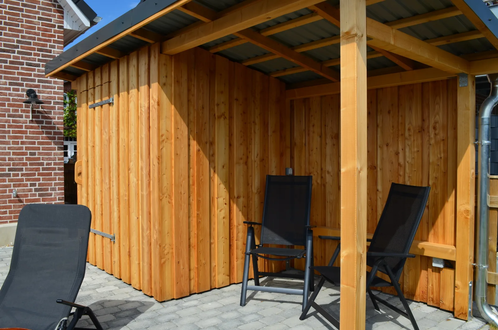 Ferienhaus mit Garten