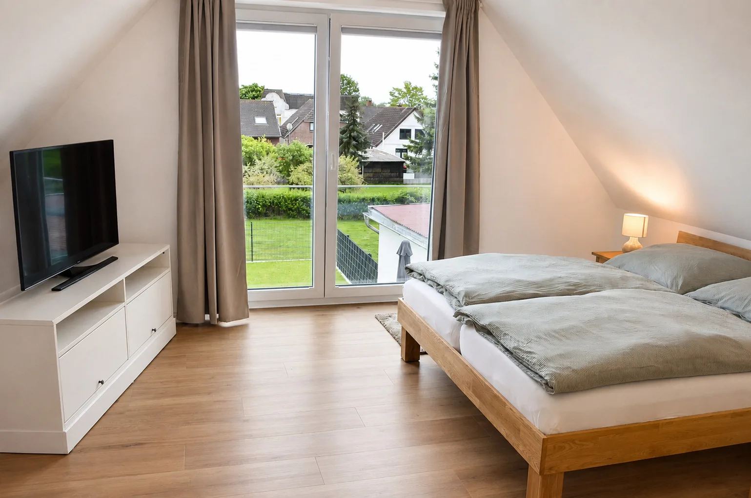 Ferienhaus mit Garten