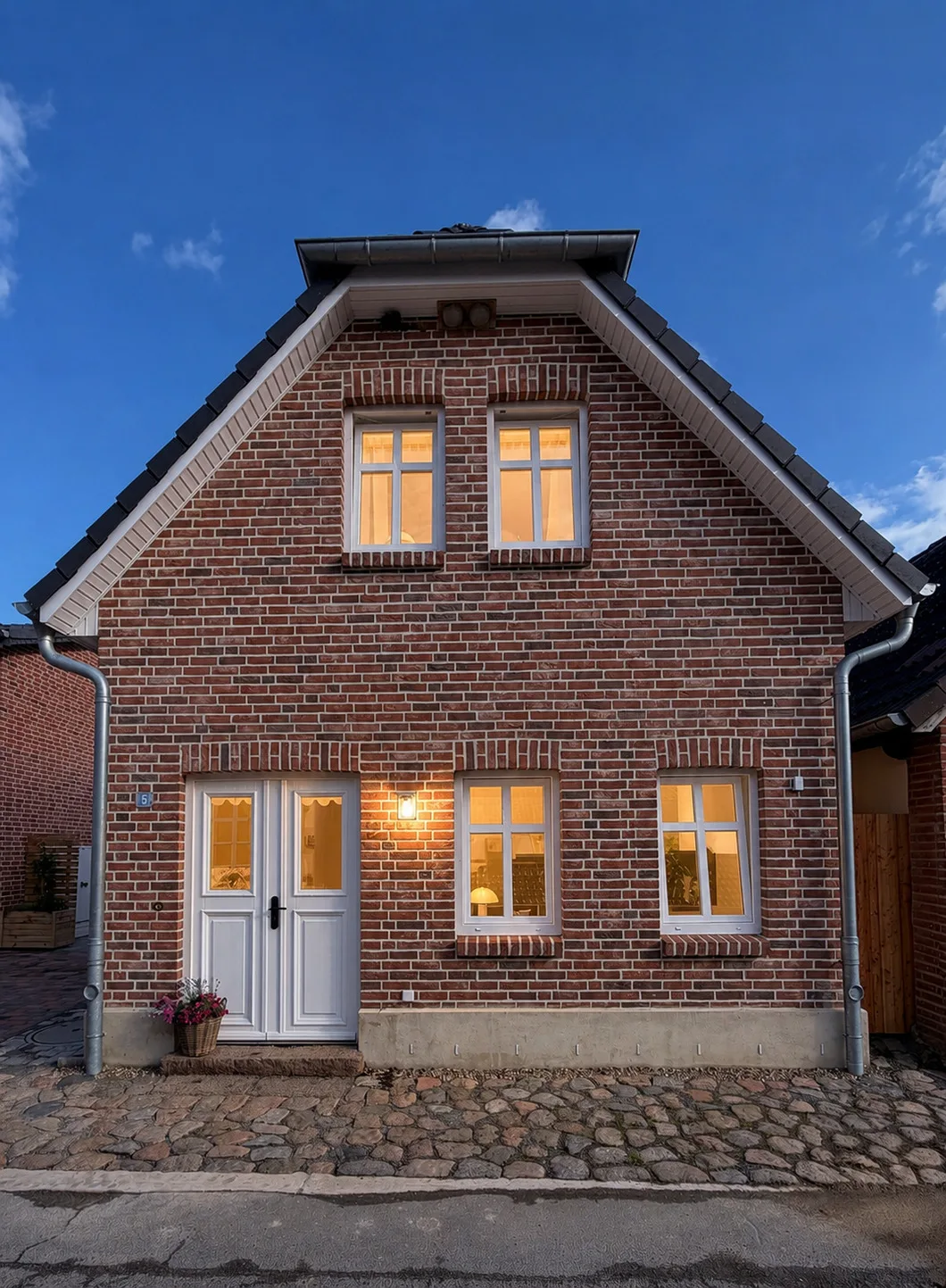 Ferienhaus mit Garten