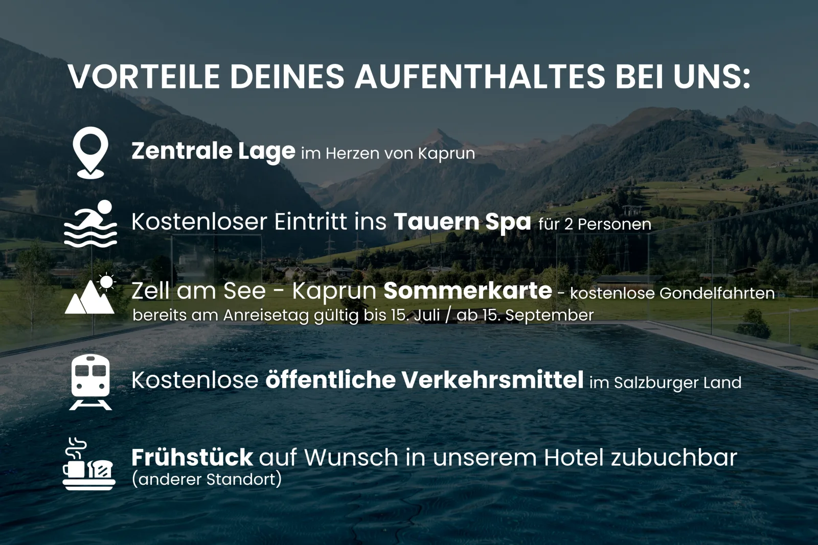 Apartment Dorfplatzerl - inklusive täglichem freien Eintritt Tauern Spa für 2 Personen und Sommerkarte