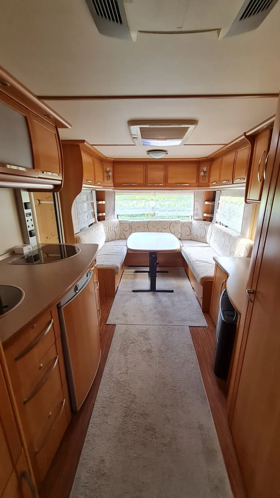 Campingplatz Jurahöhe  Wohnwagen Hütte Flieder