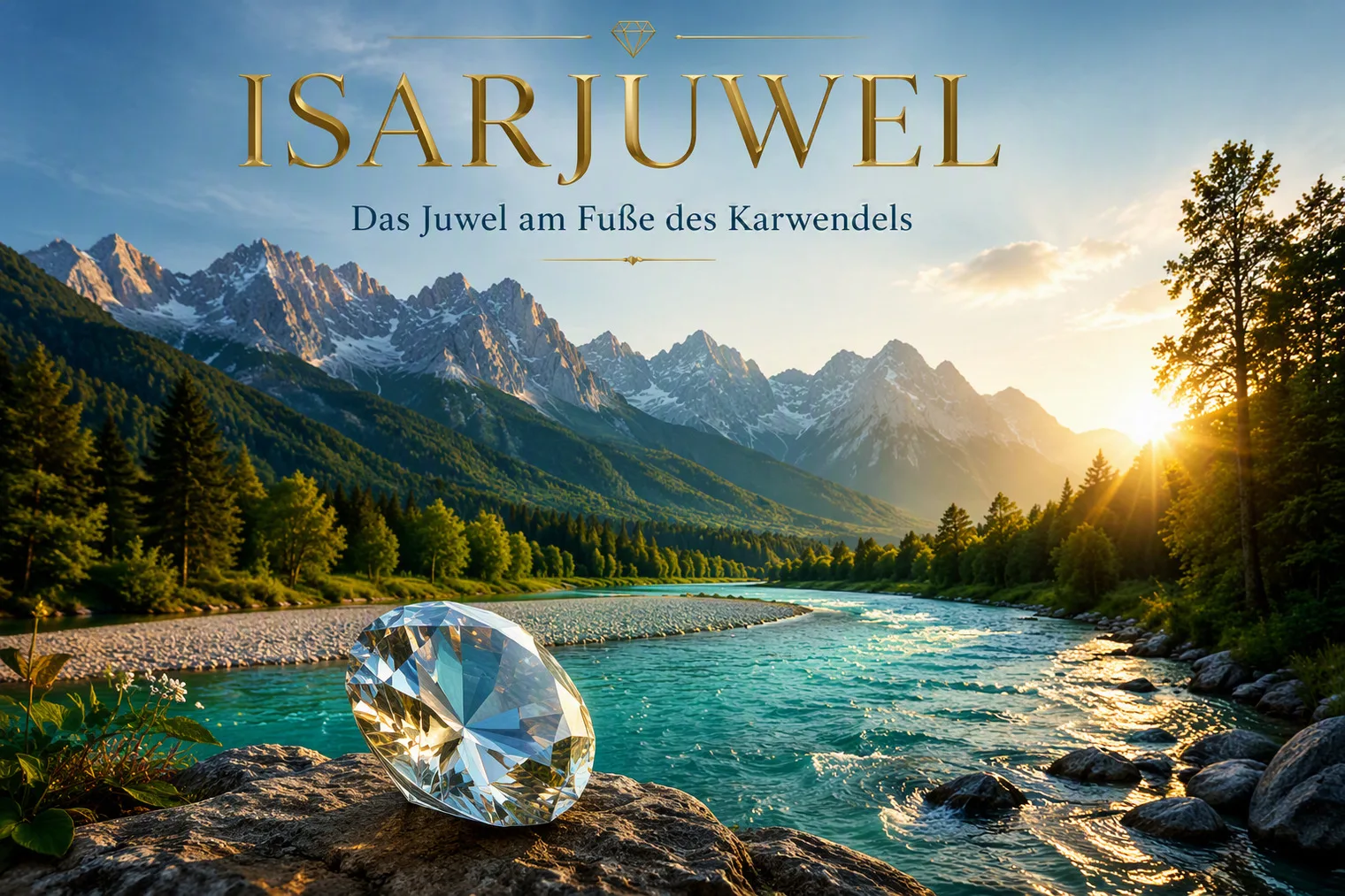 Isarjuwel – Großzügiges Wohnen mit Terrasse, Garten & Karwendelblick