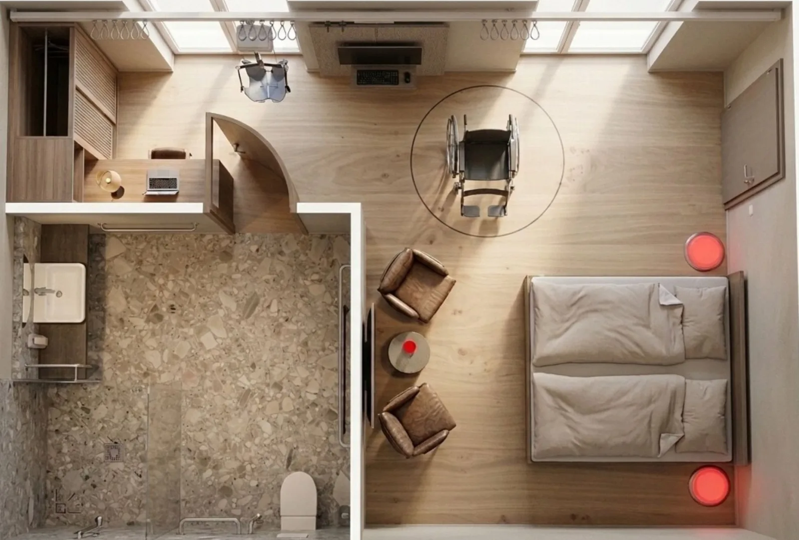 Komfortables, Barrierefreies Apartment