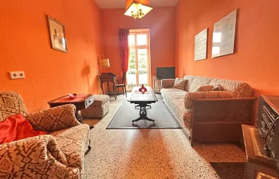 Rotspon im historischen "Vinhus"