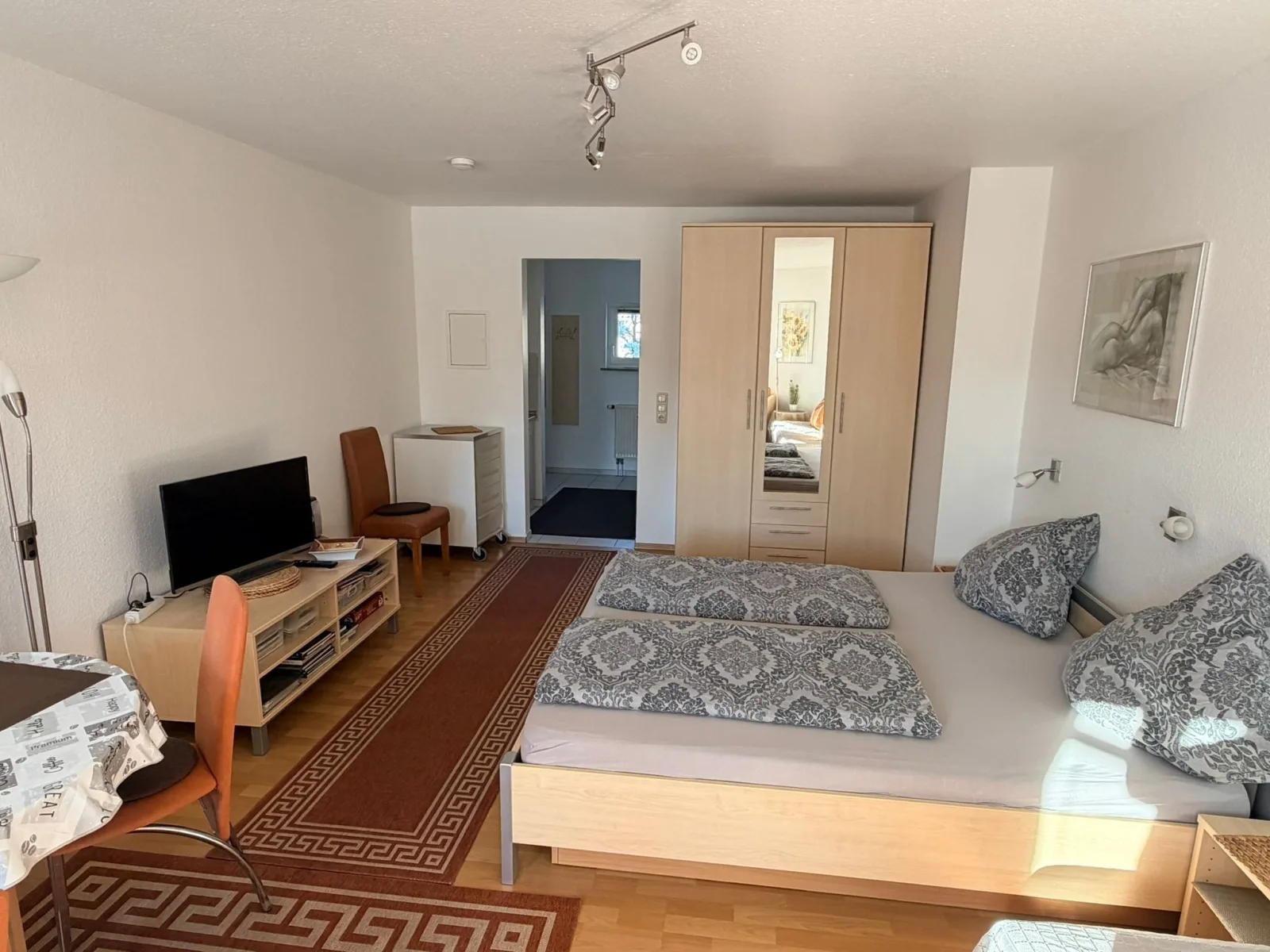 Ferienapart Abends ins Konzert Bamberg Mitte mit TG-Stellplatz + überdachten Balkon