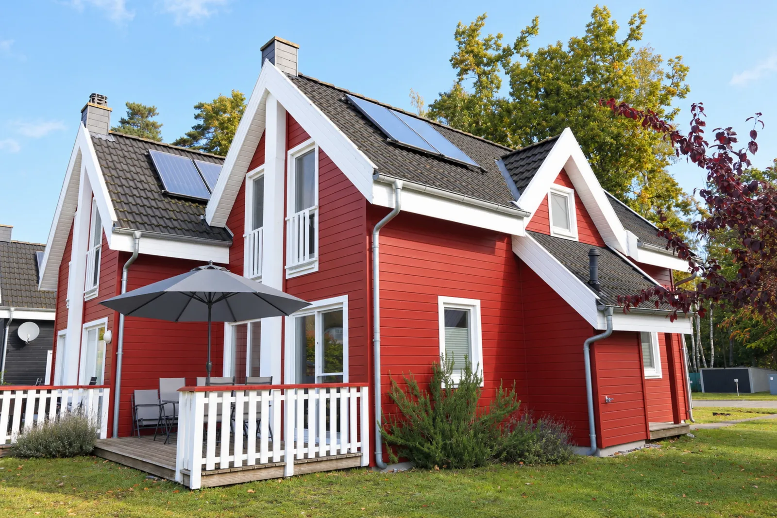 Ferienhaus Wellenläufer in Glowe mit Sauna, Kamin & Ostseeurlaub